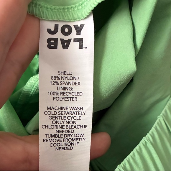 JoyLab Women's Vibrant Green Athletic Shorts M - Picture 9 of 9